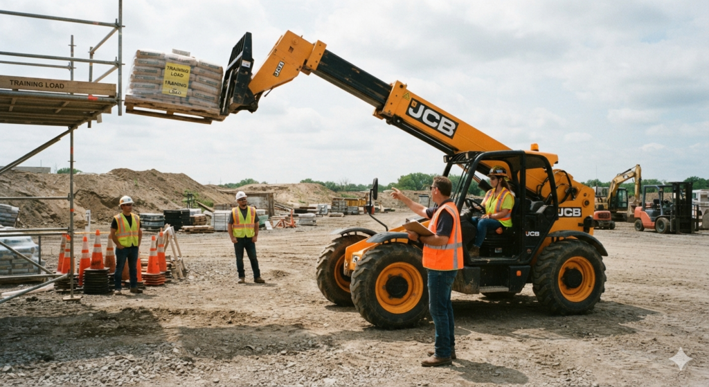 Zoom Boom Training – Rough Terrain Telehandler Safety Training